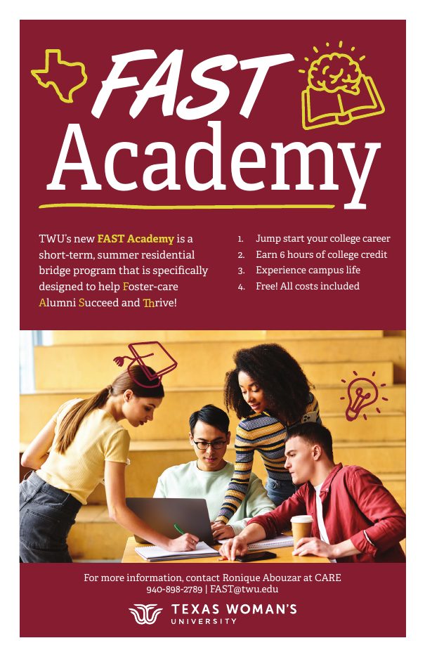 TWU FAST Academy flyer