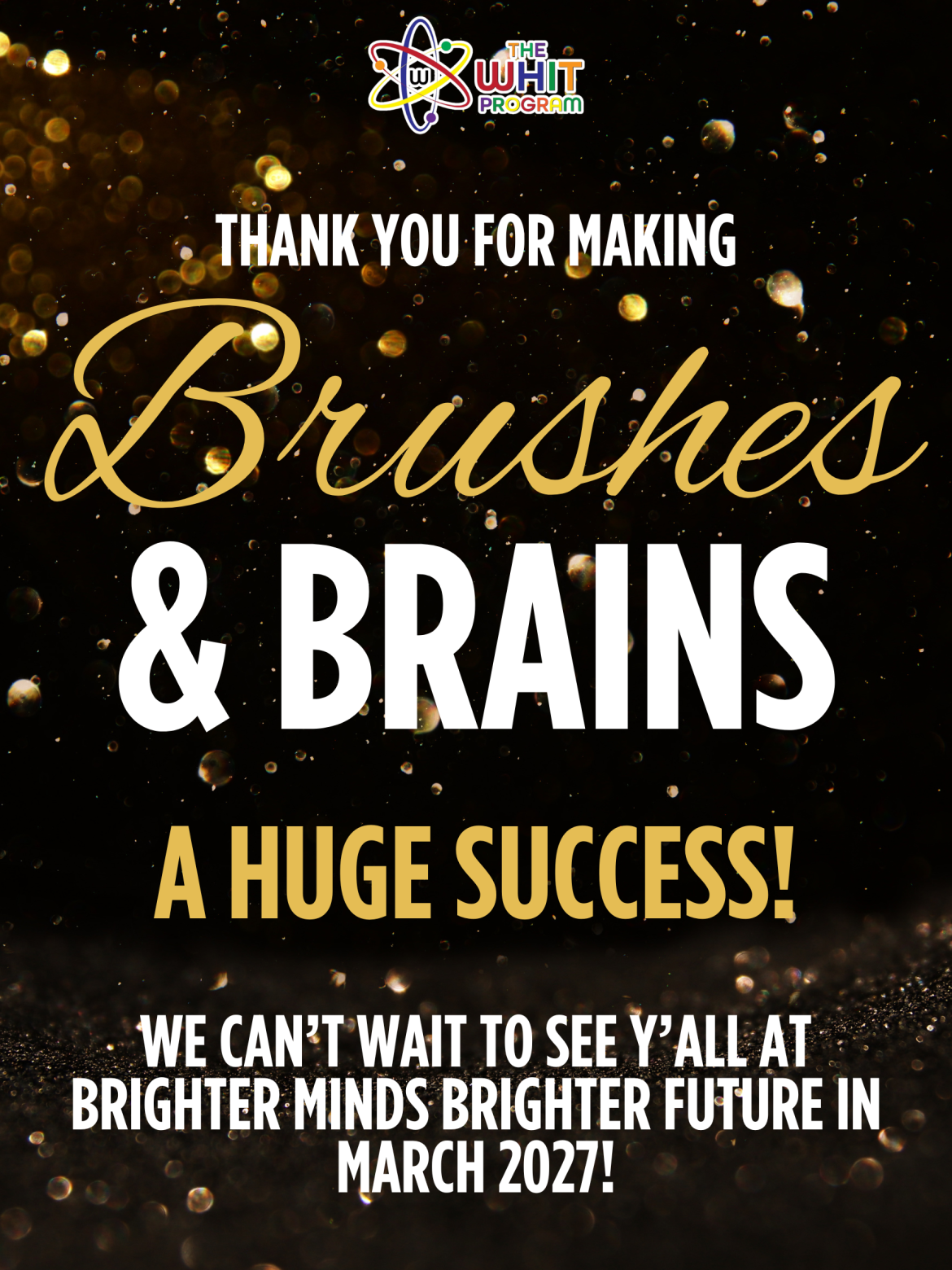 Thank you, Brushes and Brains 