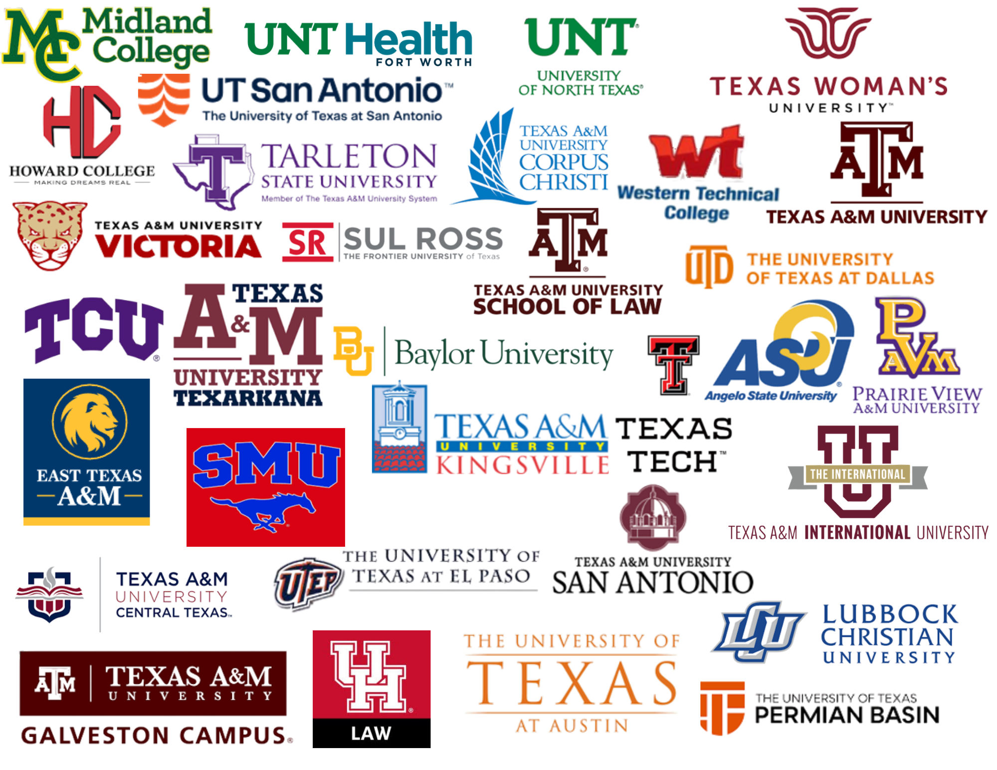 Universities connected with The WHIT Program