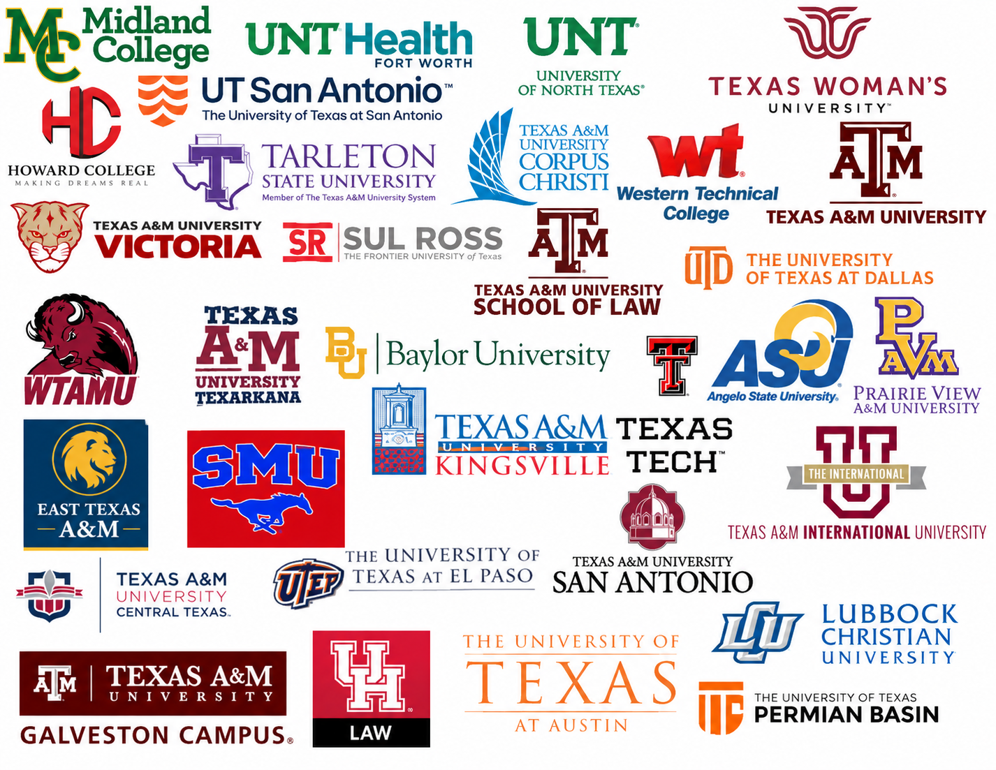 Universities connected with The WHIT Program